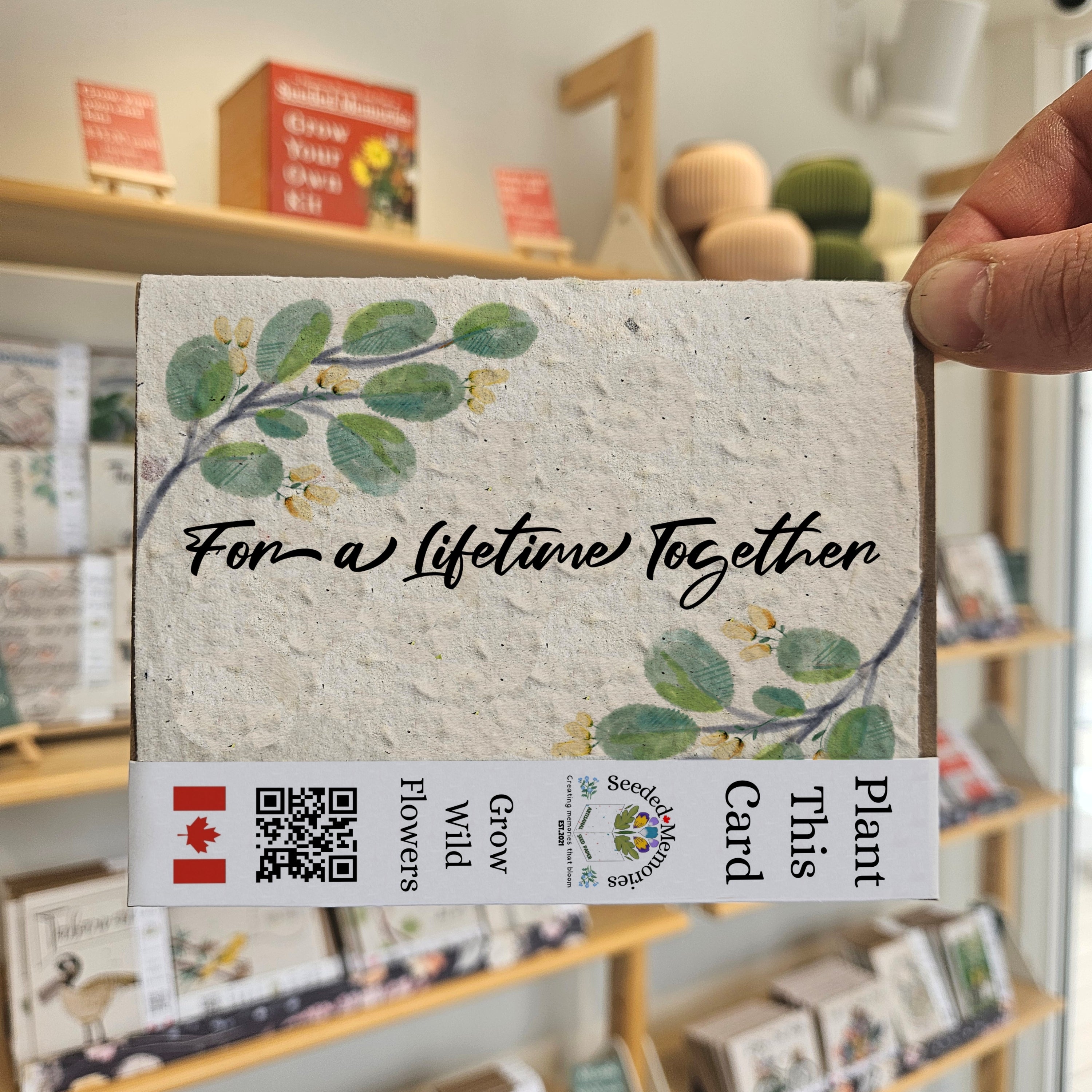 For a Lifetime Together - Love Card