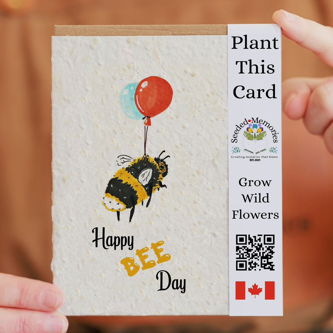 Happy Bee Day - Birthday Card