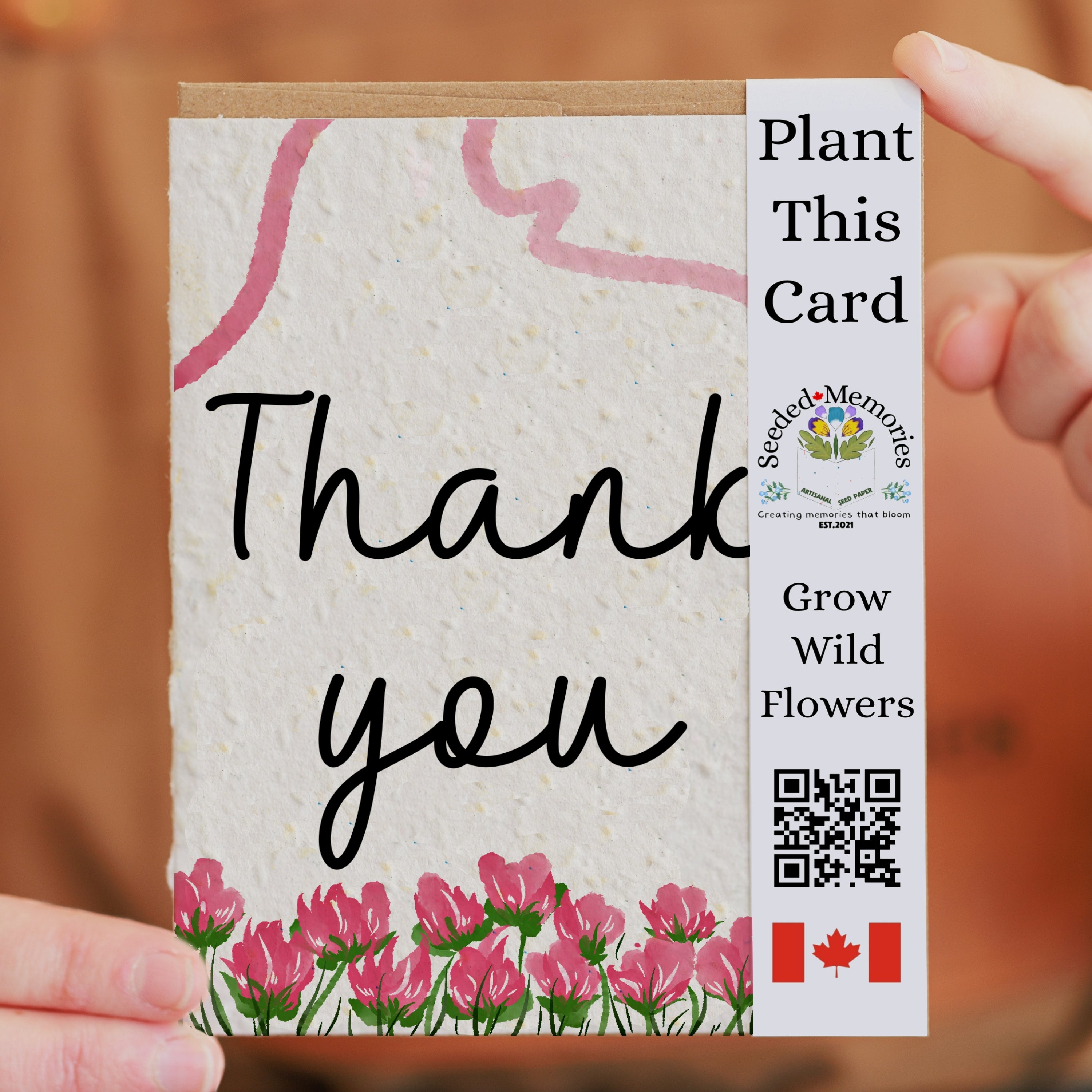 Roses - Thank You Card