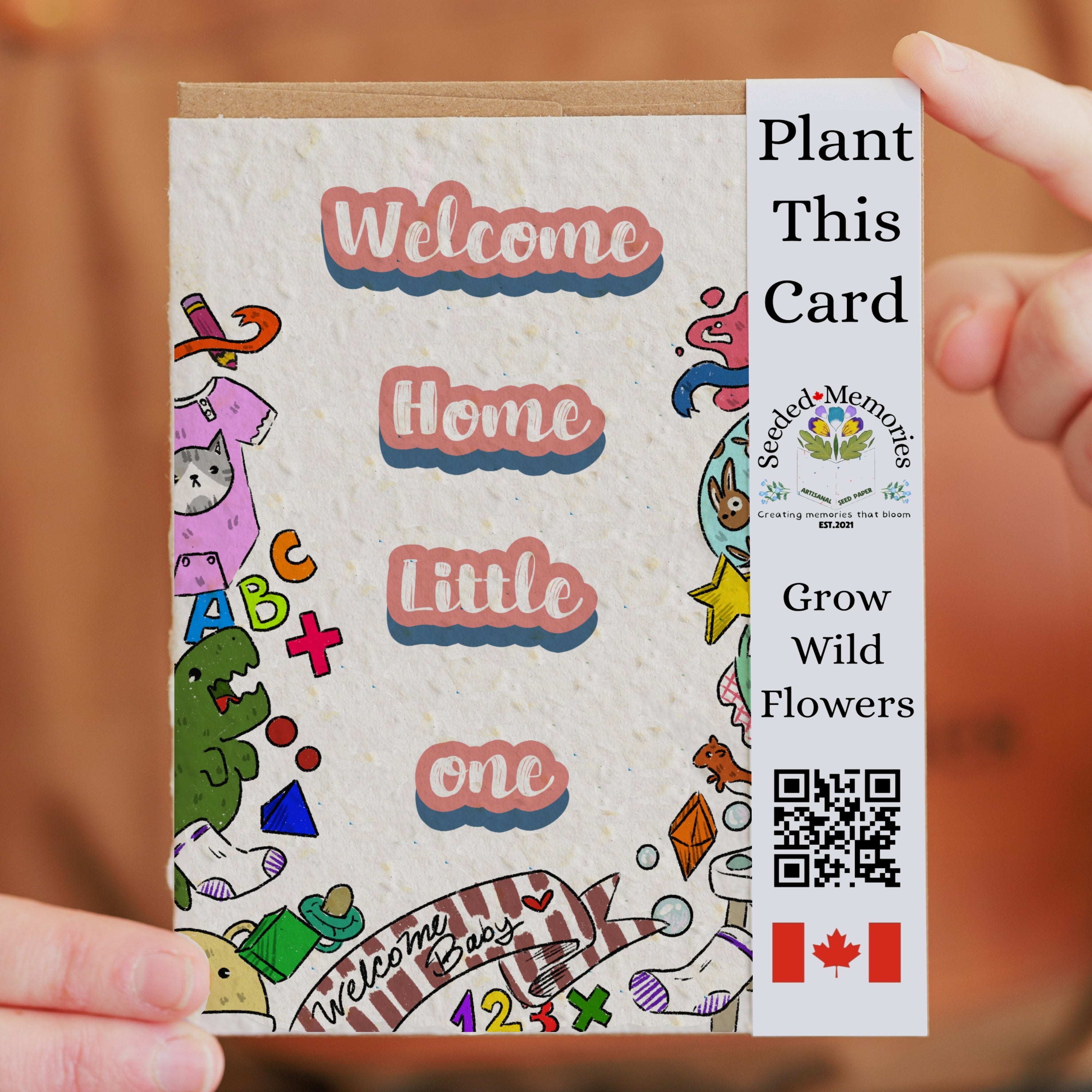 Welcome Home Little One - Baby Card