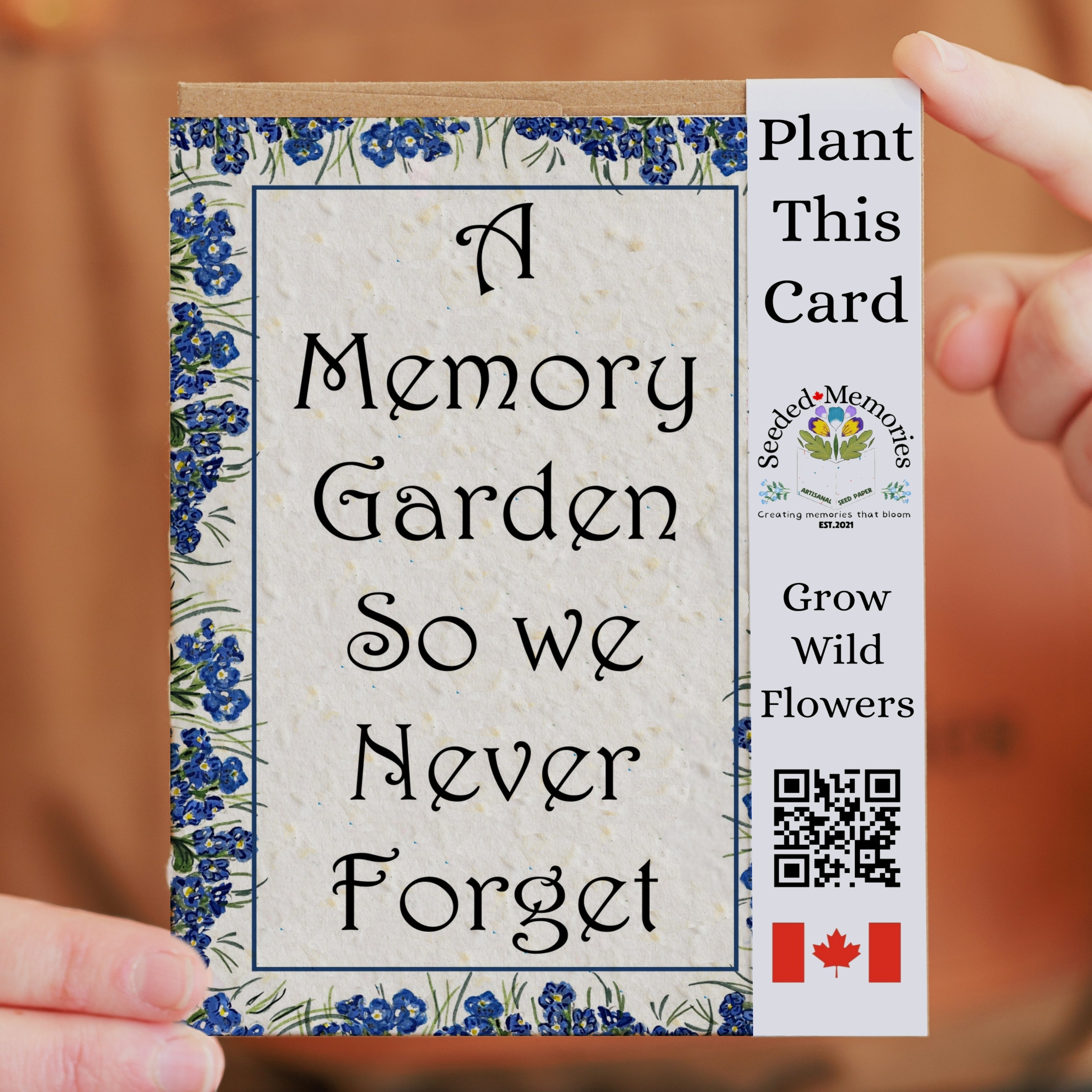 So We Never Forget - Sympathy Card