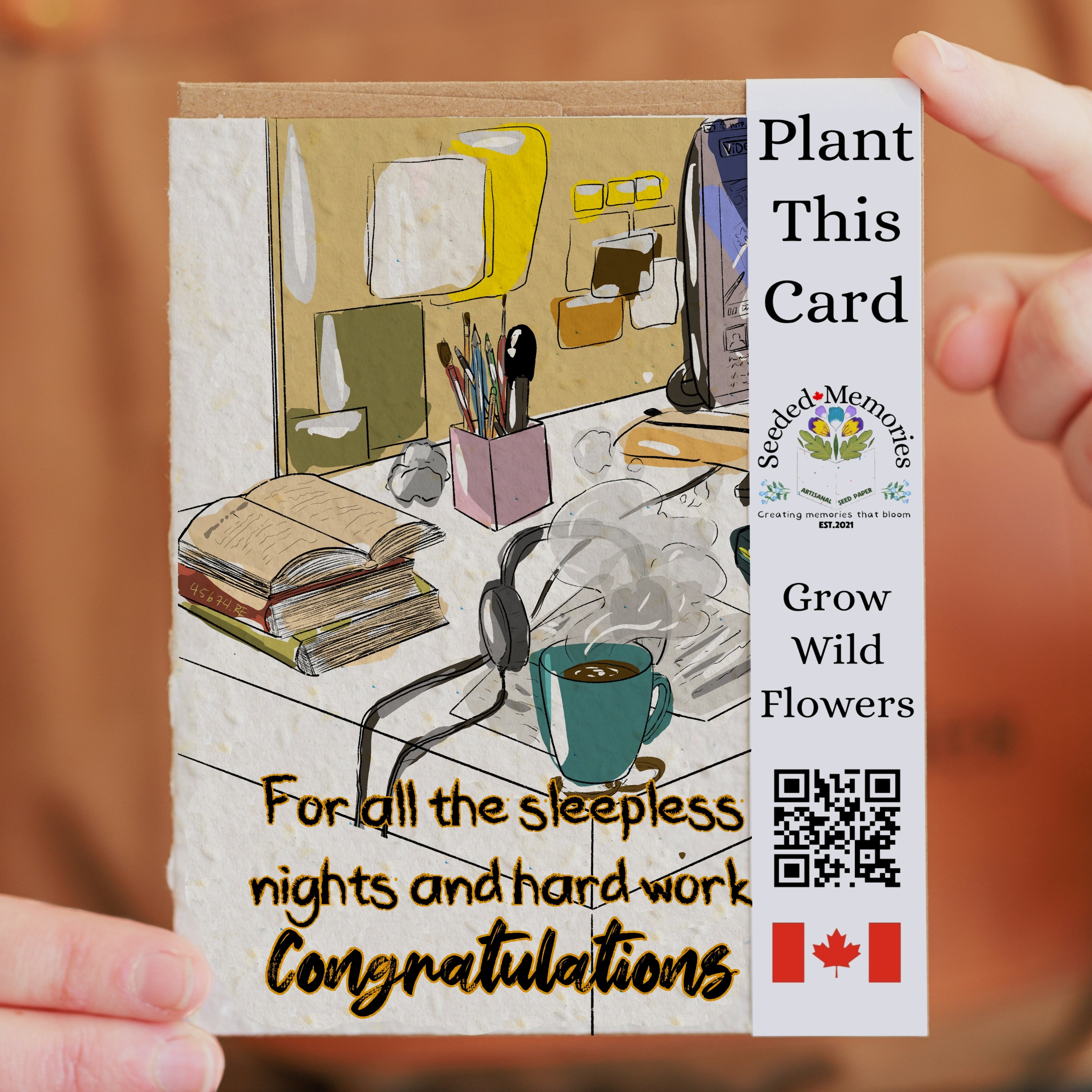 For All the Sleepless Nights - Graduation Card