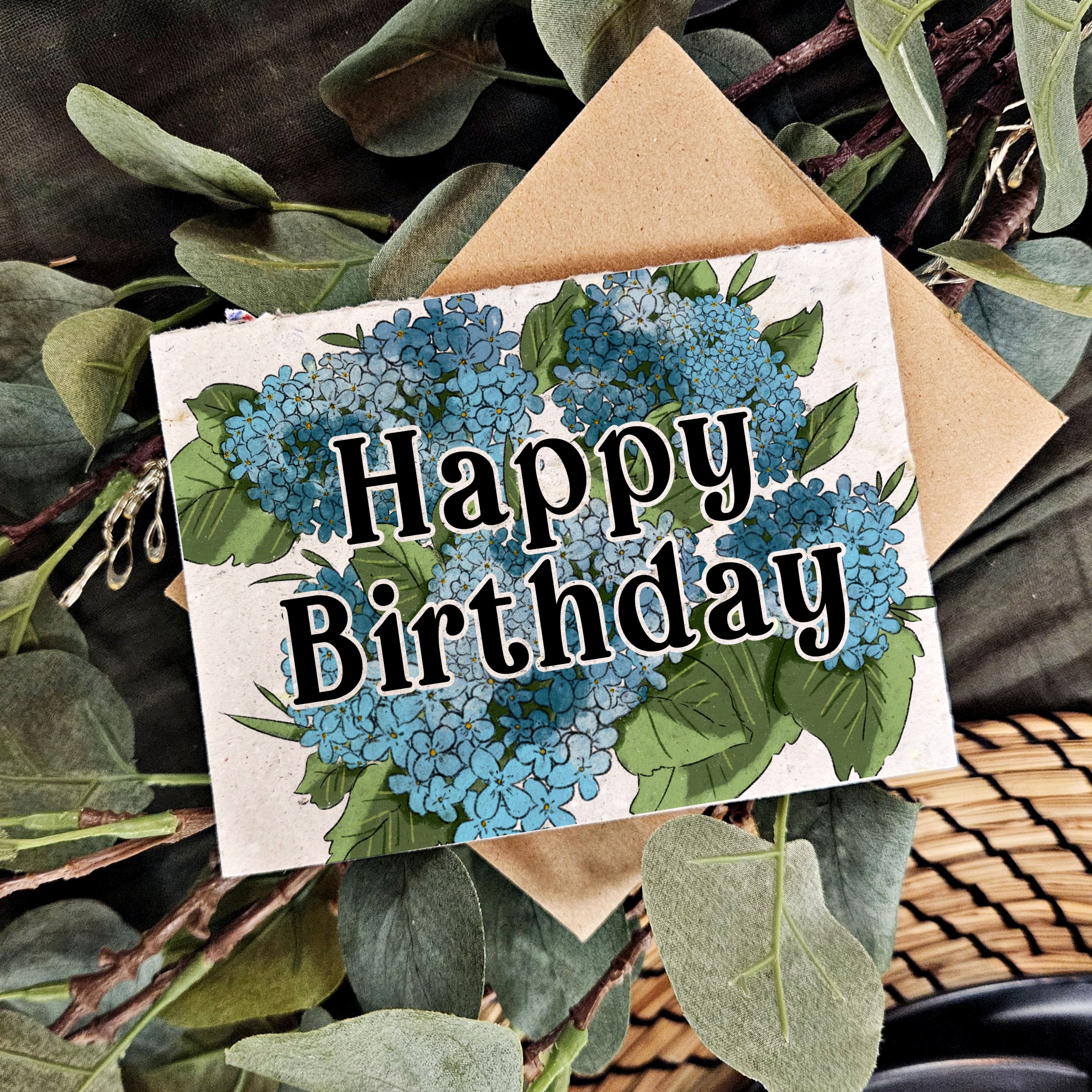 Happy Birthday floral