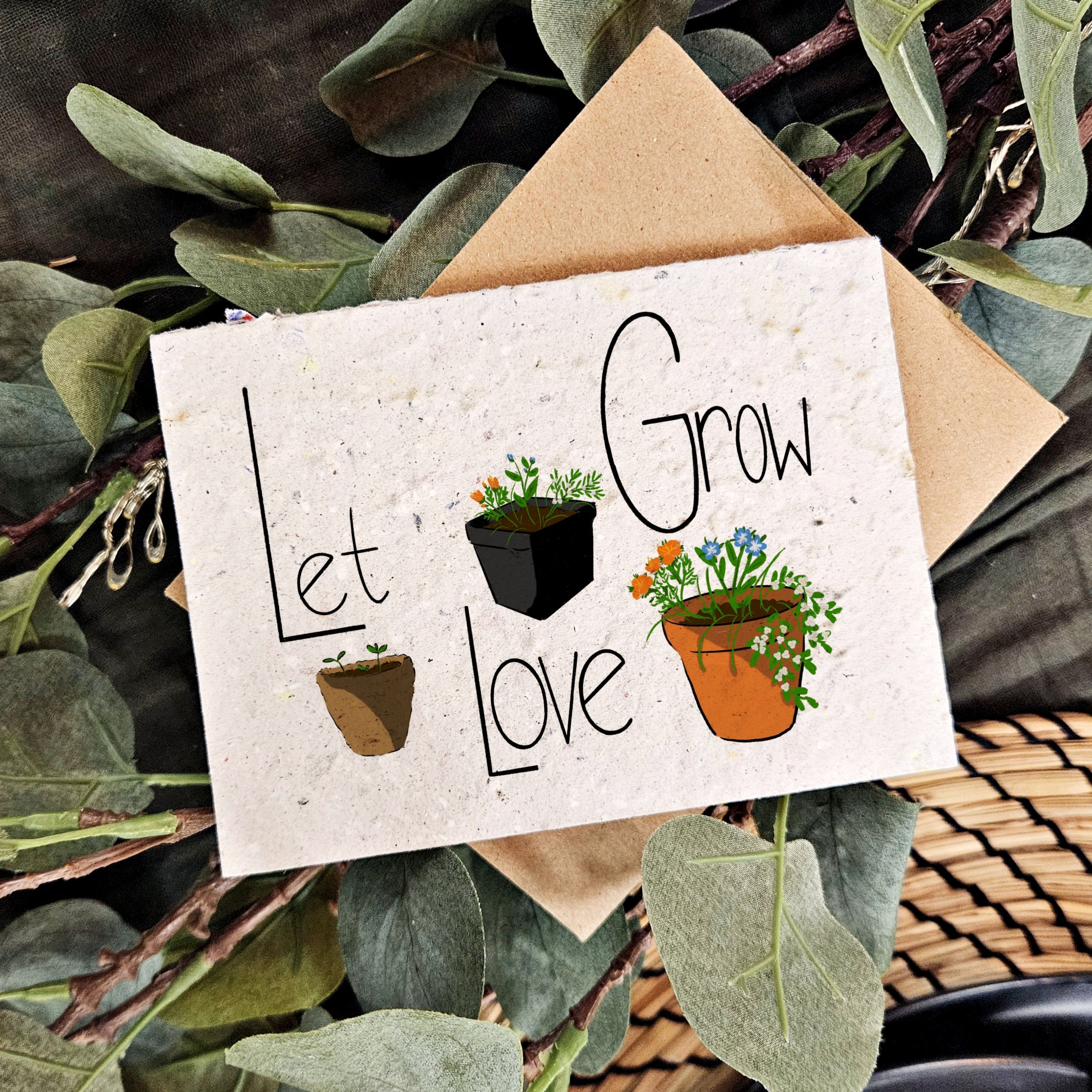 Let Love Grow - Love Card