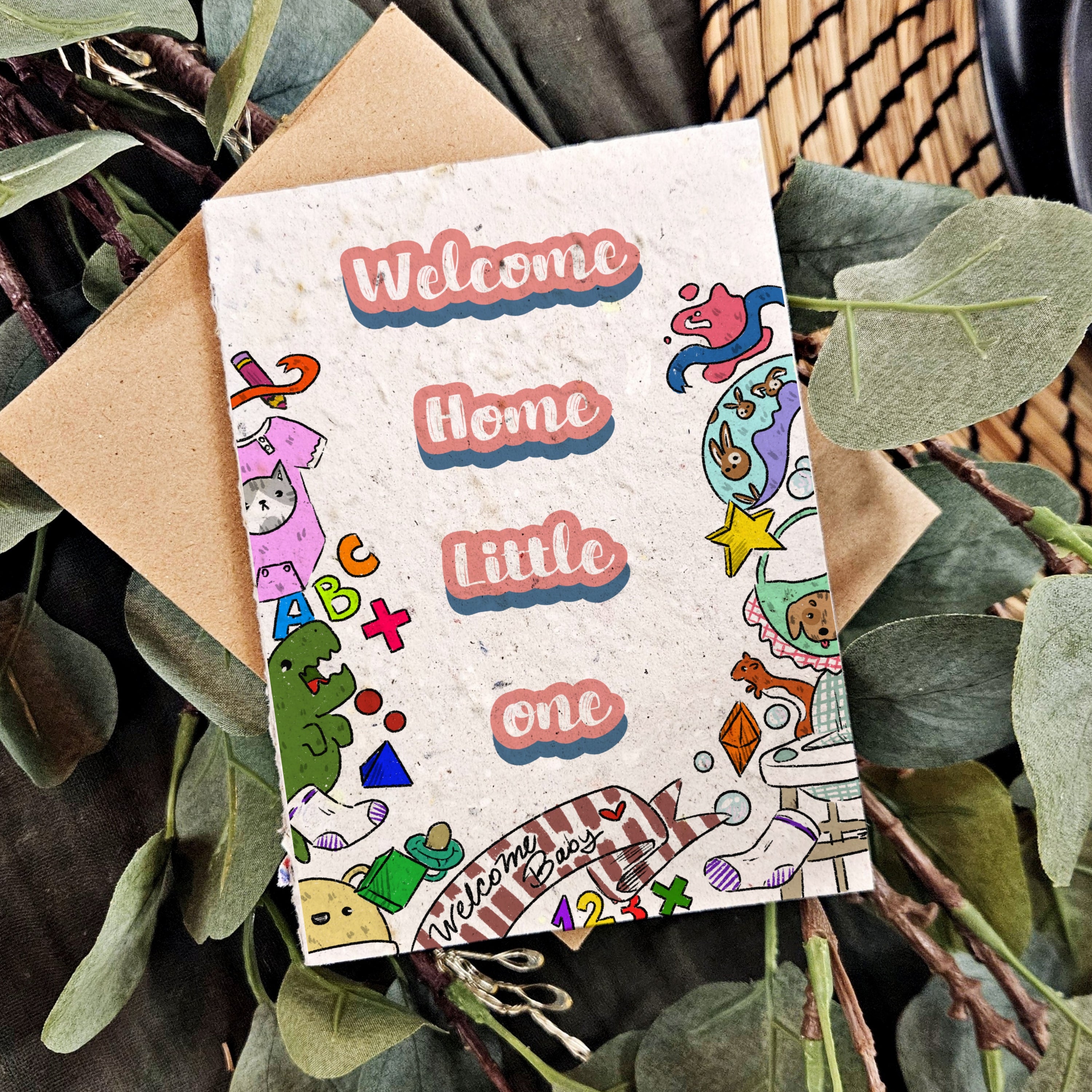 Welcome Home Little One - Baby Card