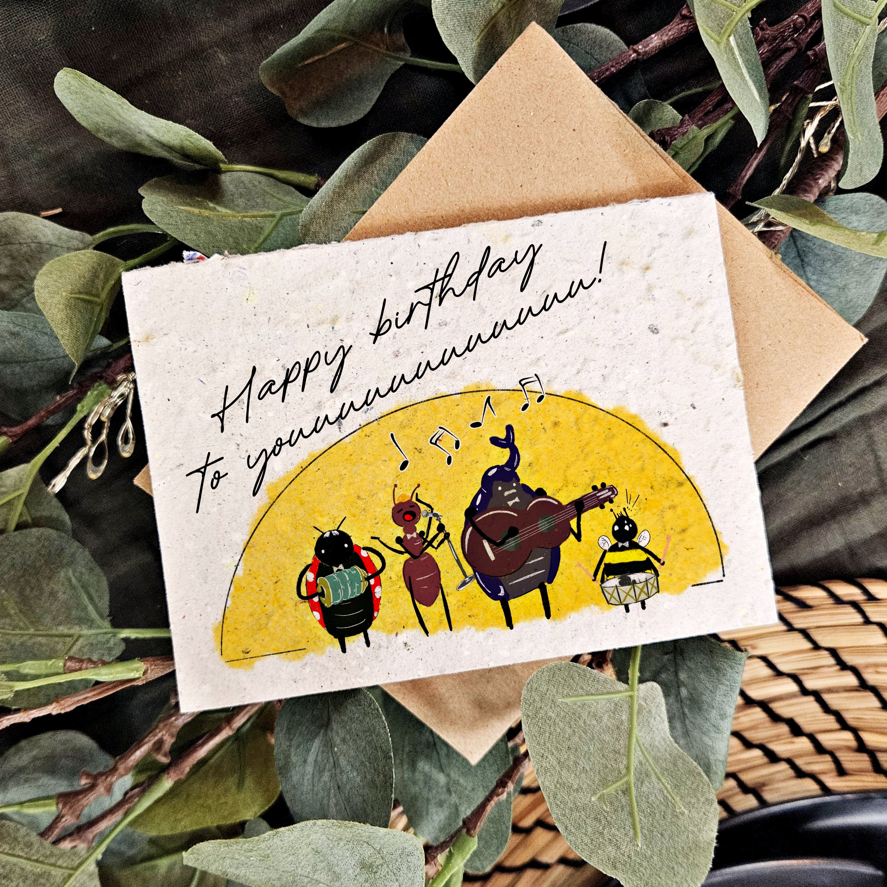 Serenade - Birthday Card