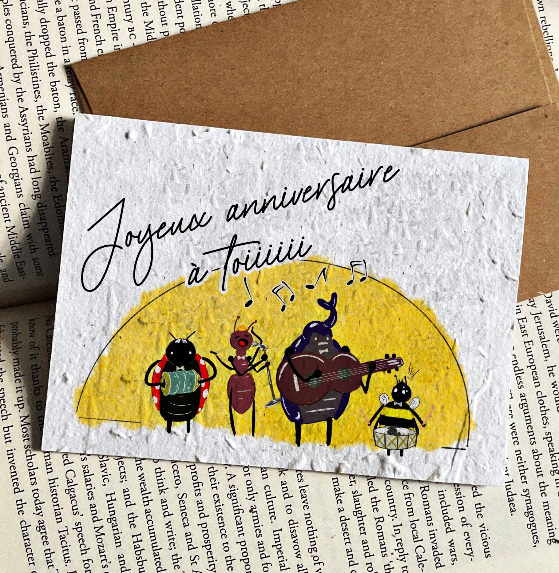 Serenade - Birthday Card