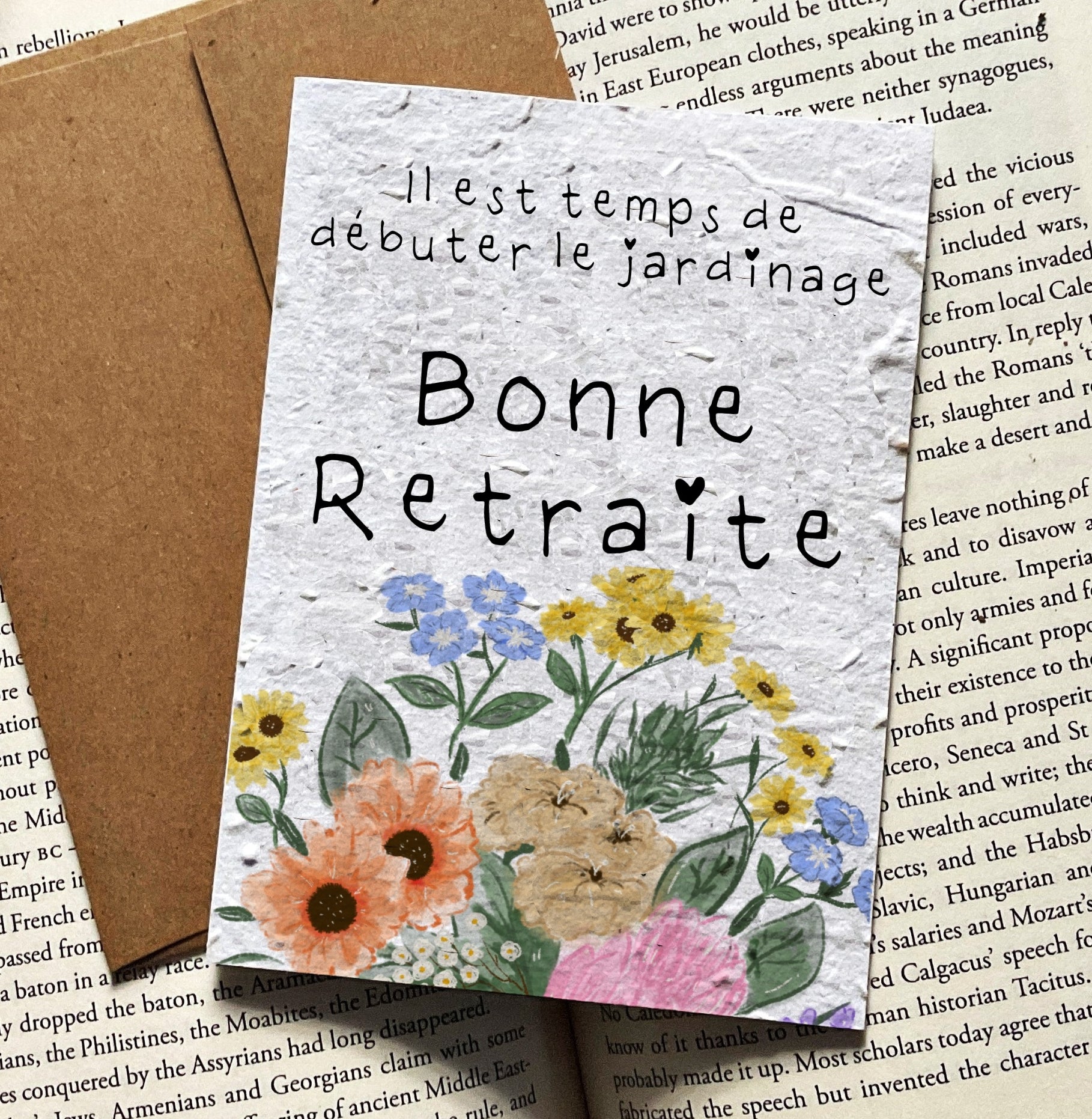 Time to Start Gardening - Retirement Card