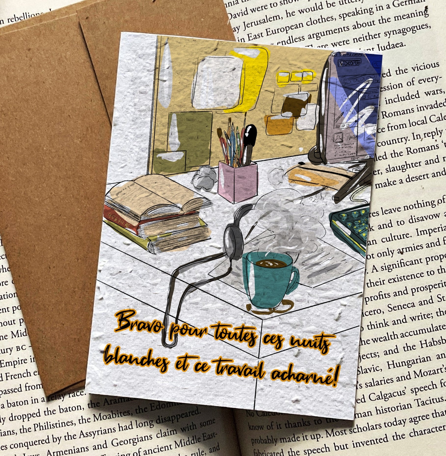 For All the Sleepless Nights - Graduation Card