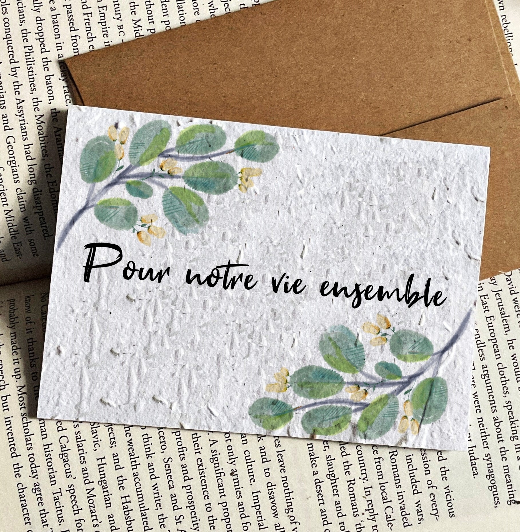 For a Lifetime Together - Love Card