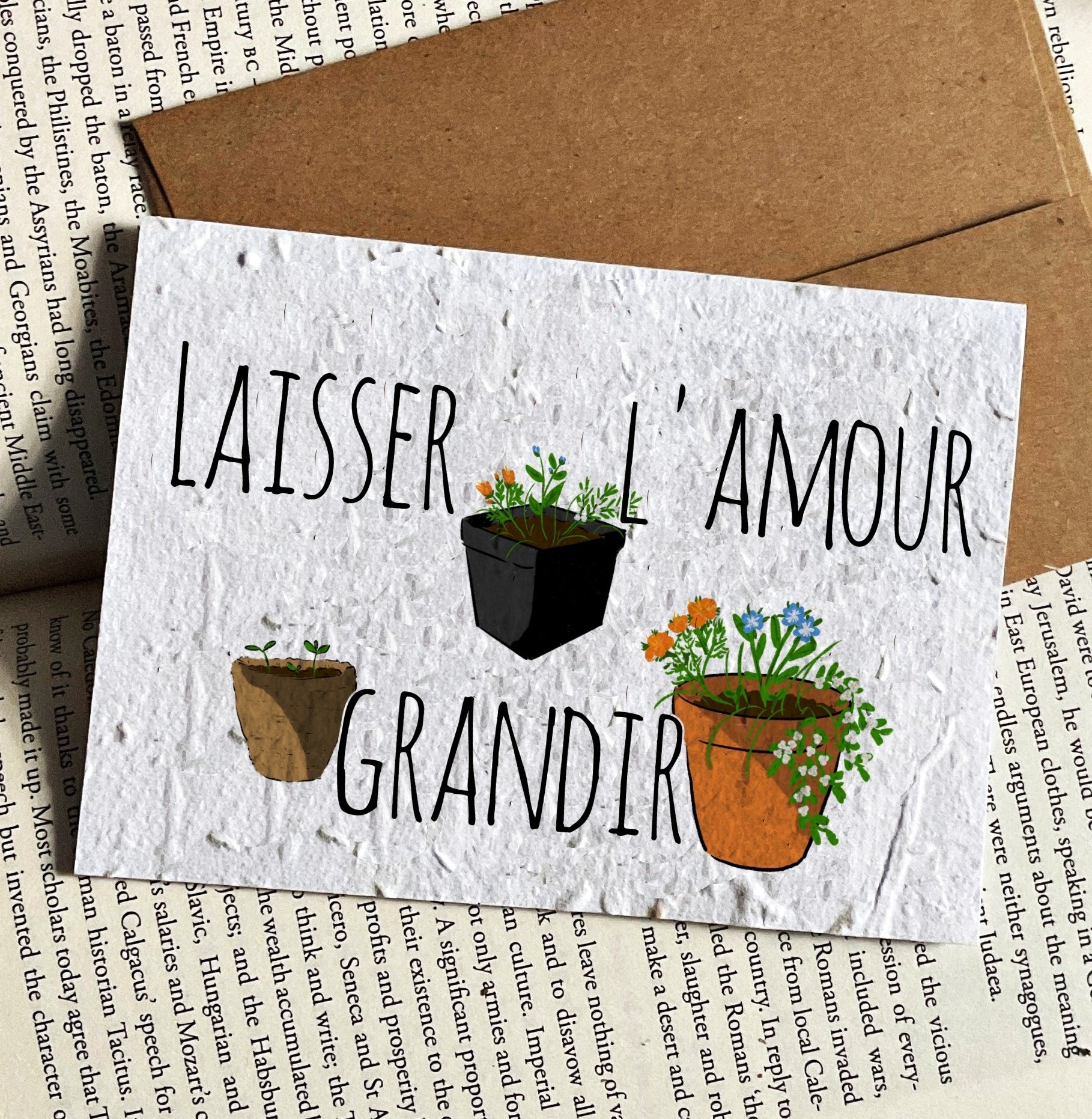 Let Love Grow - Love Card