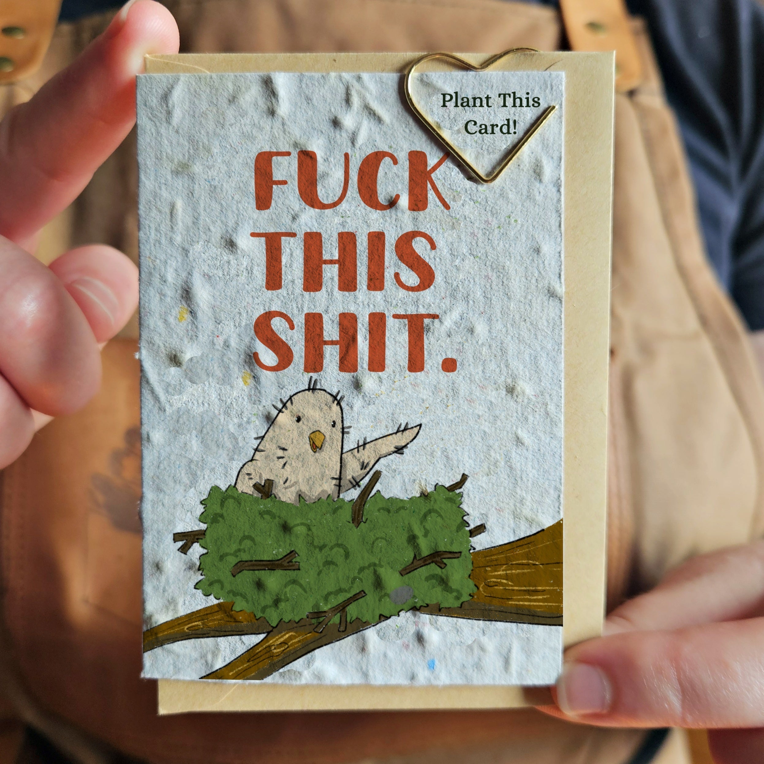 Mini Card - Fuck this shit!
