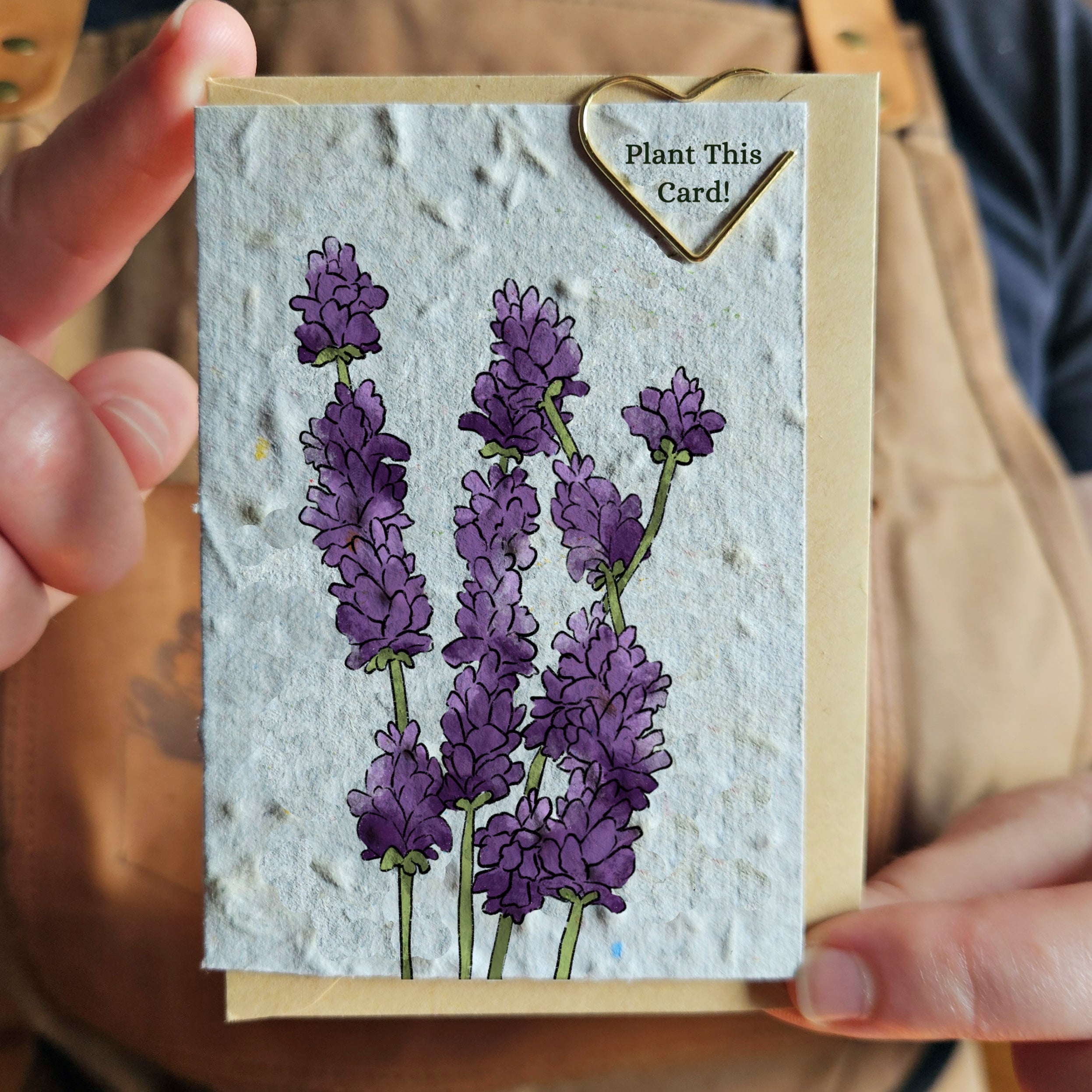 Mini Card - Lavender