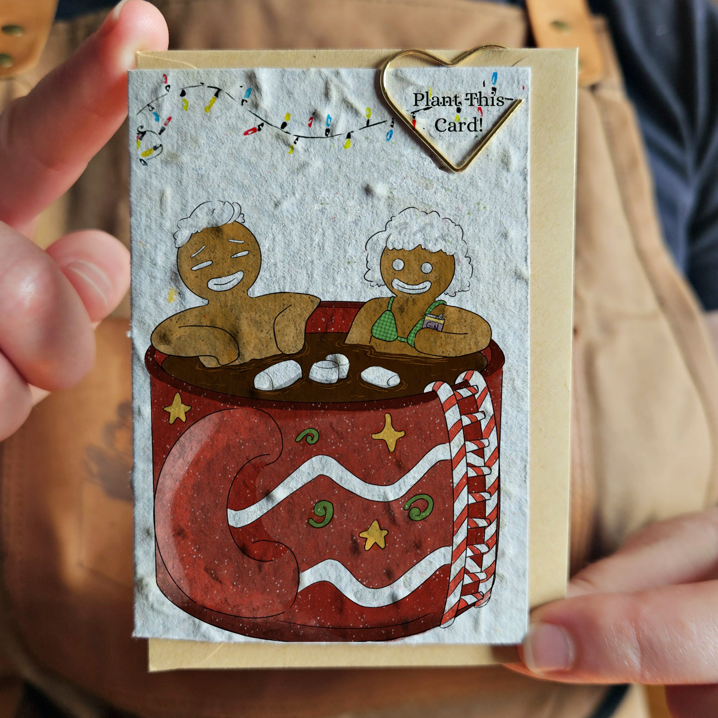 Christmas Mini Card - Relax