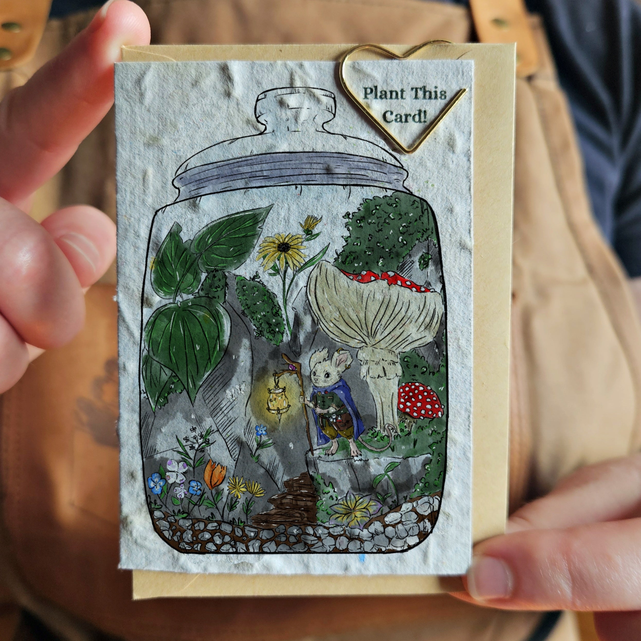 Mini Card - Spring Terrearium