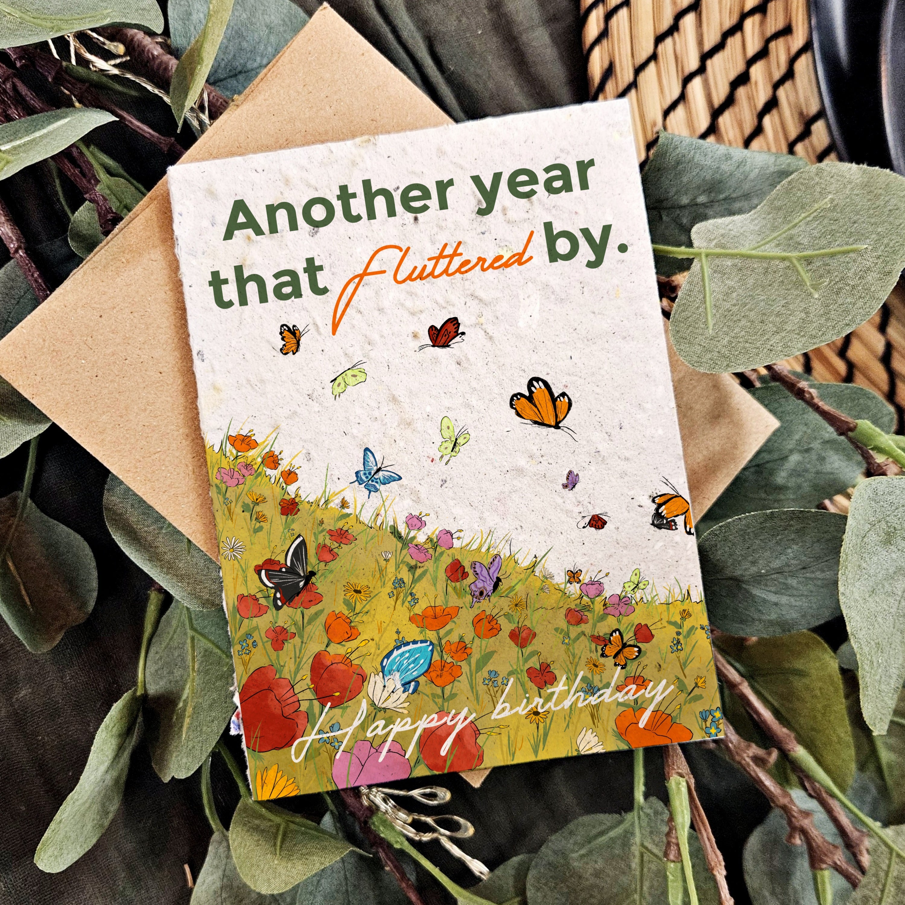 Birthday - Another year Fluttered by