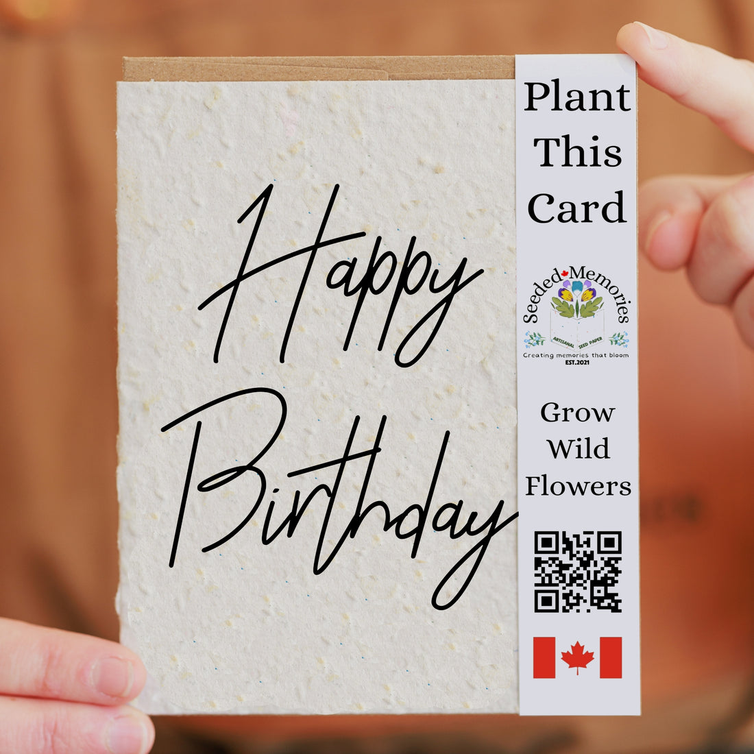 Classic Happy Birthday - Birthday Card