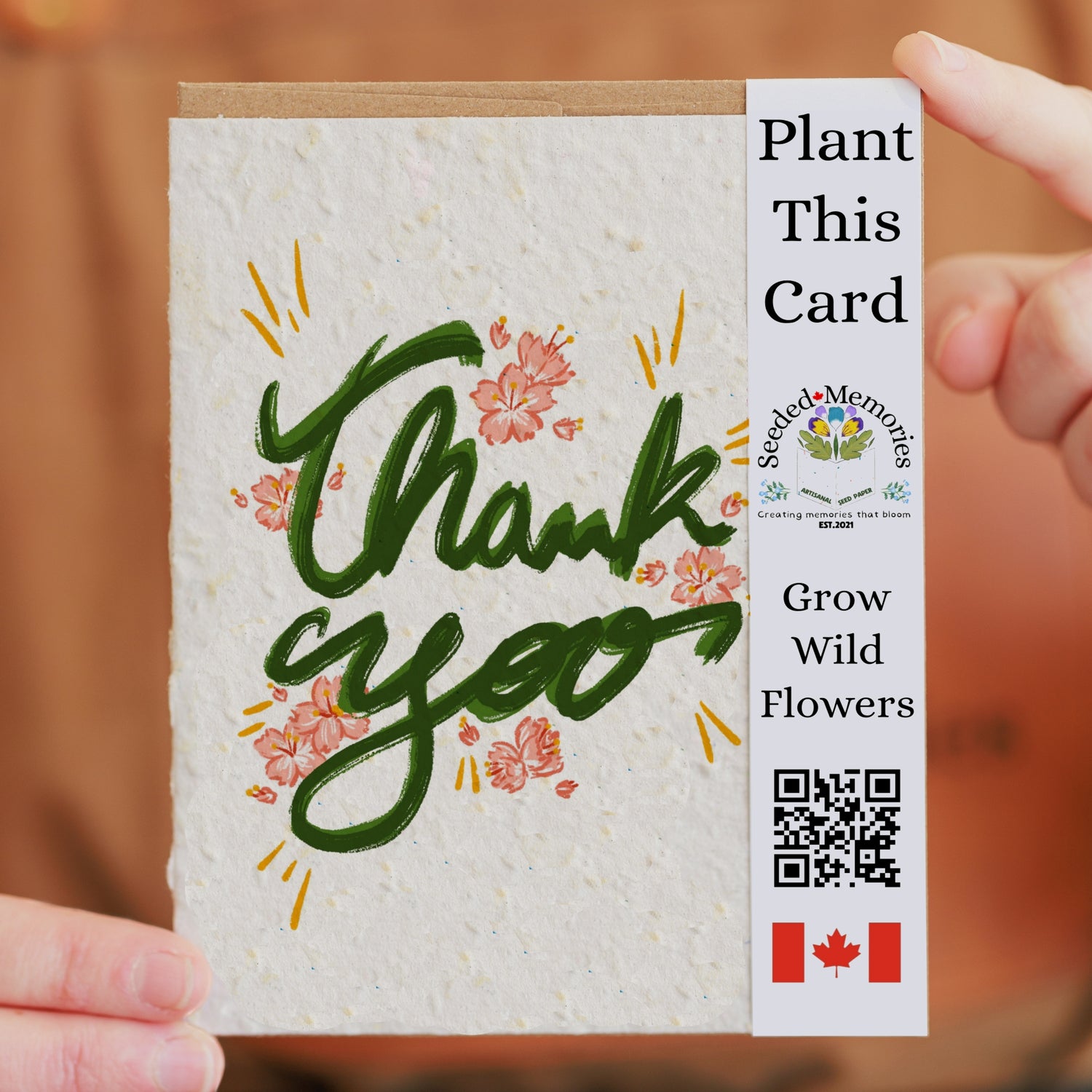 Floral - Thank You Card
