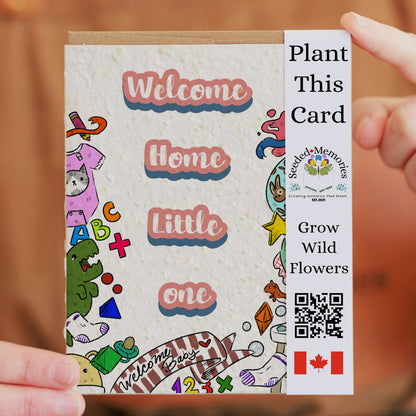 Welcome Home Little One - Baby Card