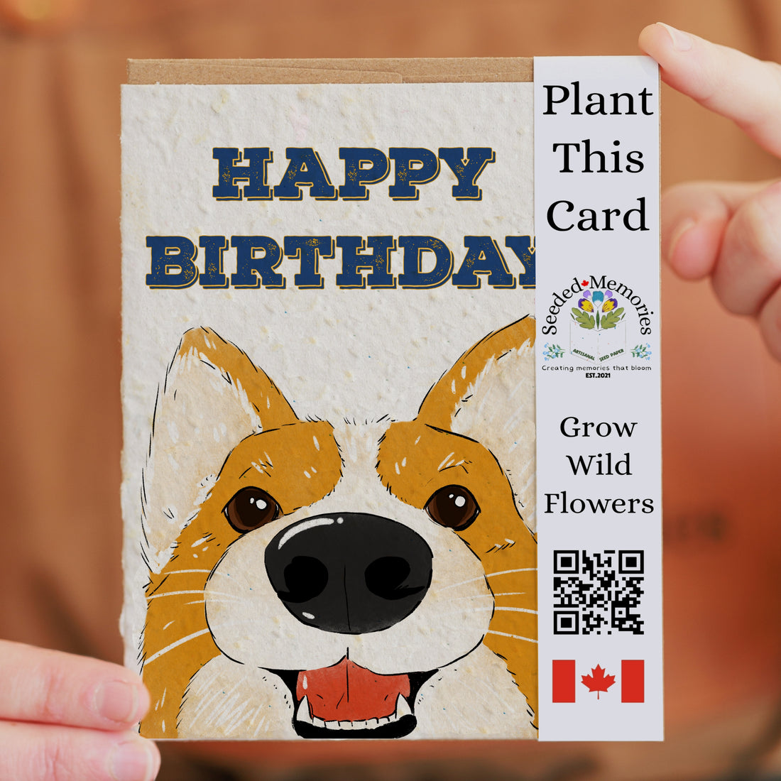Corgi Love - Birthday Card