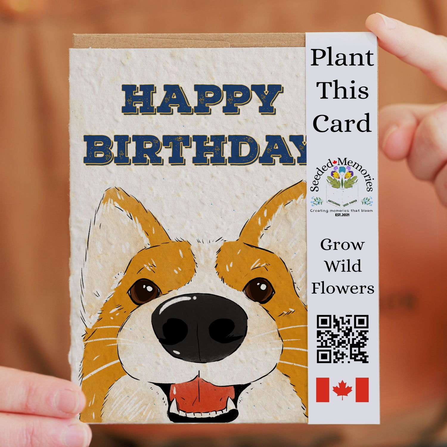 Corgi Love - Birthday Card