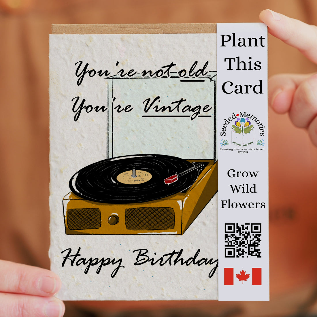 You are Vintage - Birthday Card