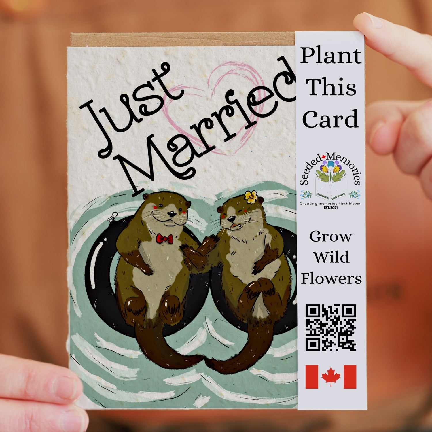 Just Married - Love Card