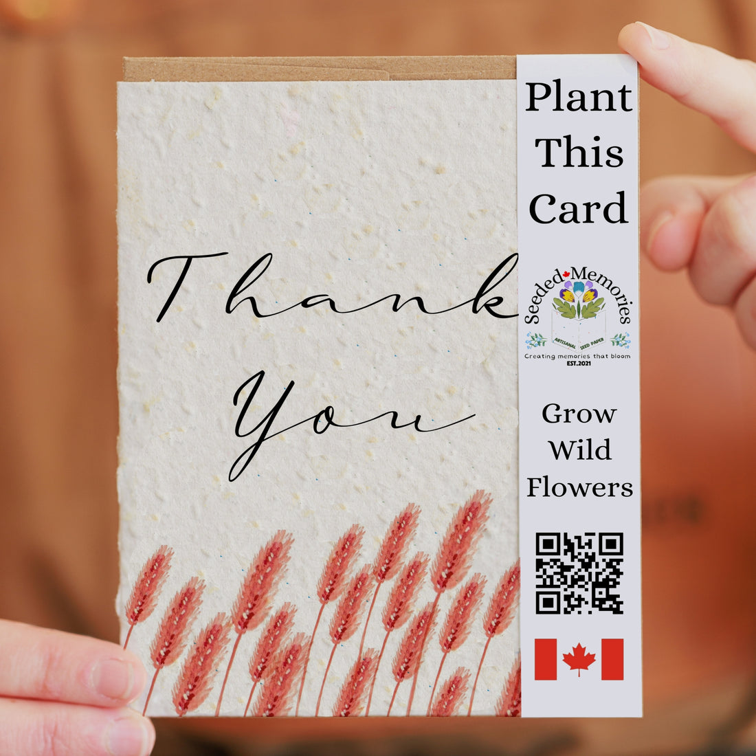 Field of Wheat - Thank You Card