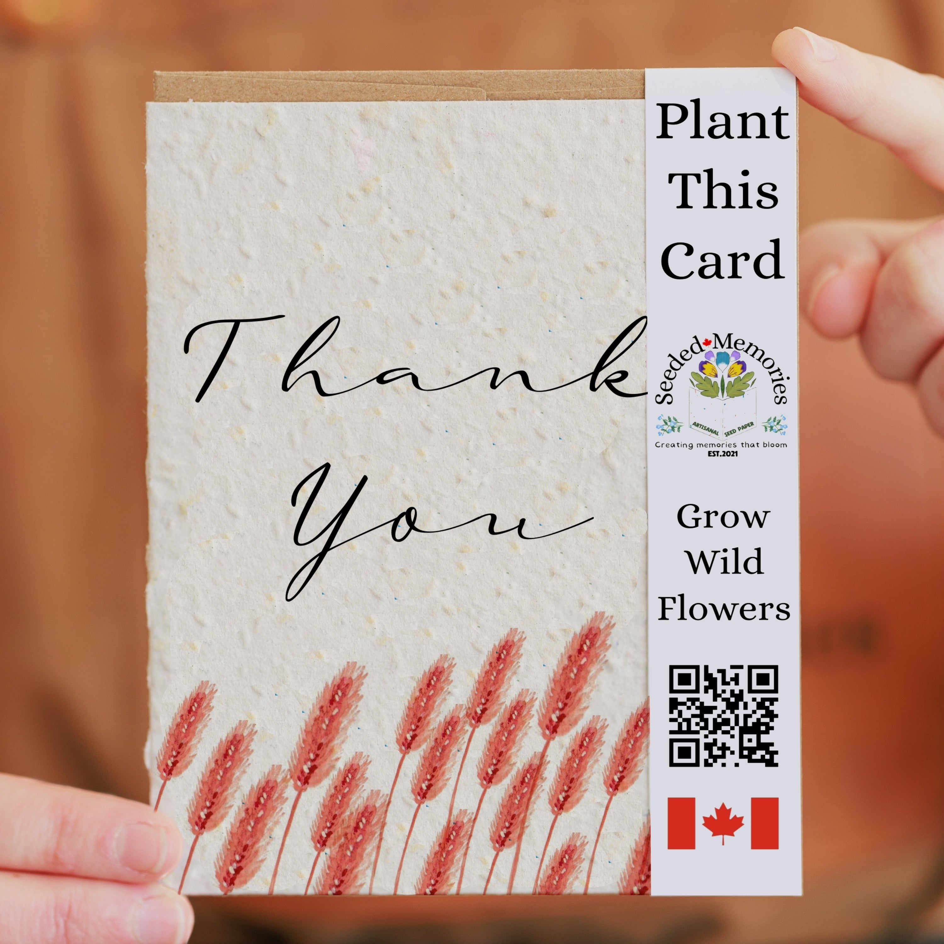 Field of Wheat - Thank You Card