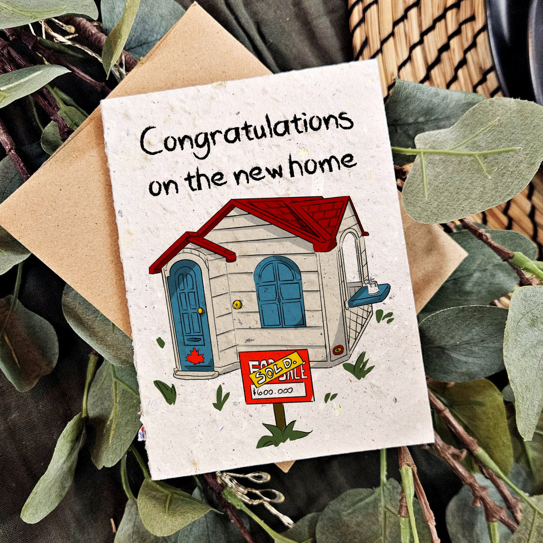 Congratulations - New Home Card