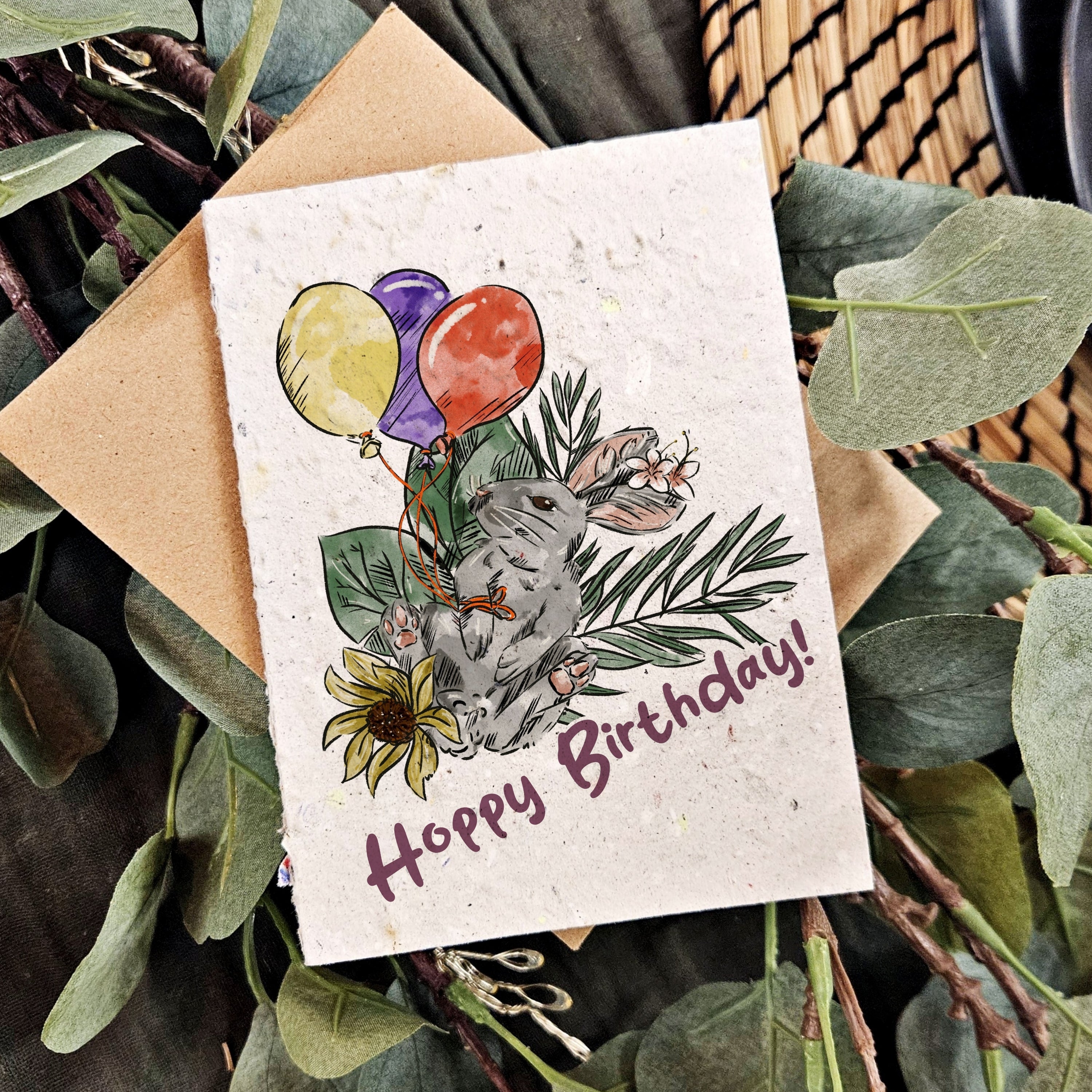 Hoppy - Birthday Card