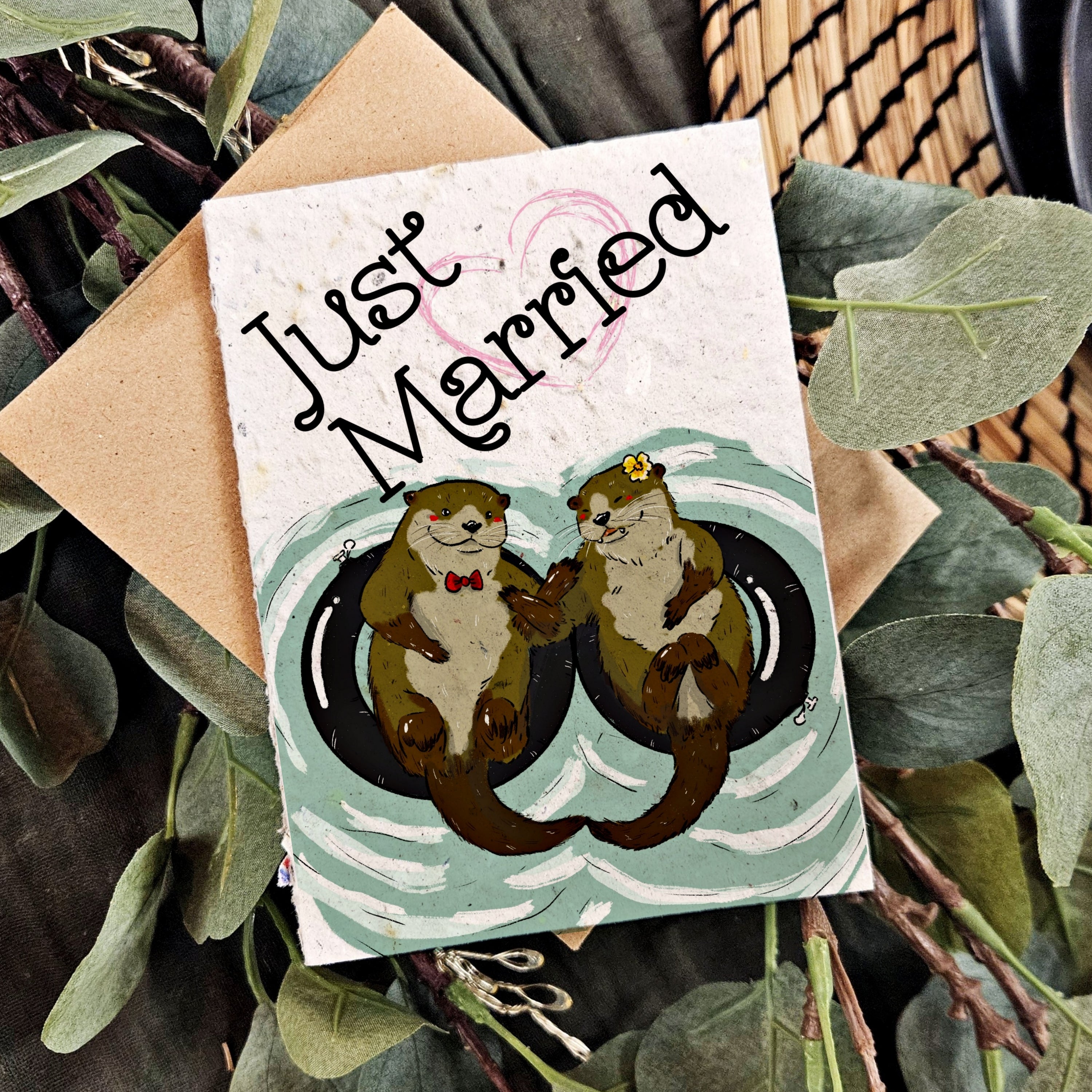 Just Married - Love Card