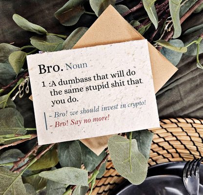 Bro! - All Occasion Card