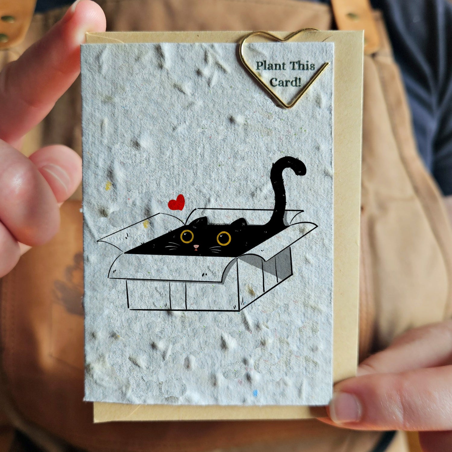 Mini Card - Cat in the box