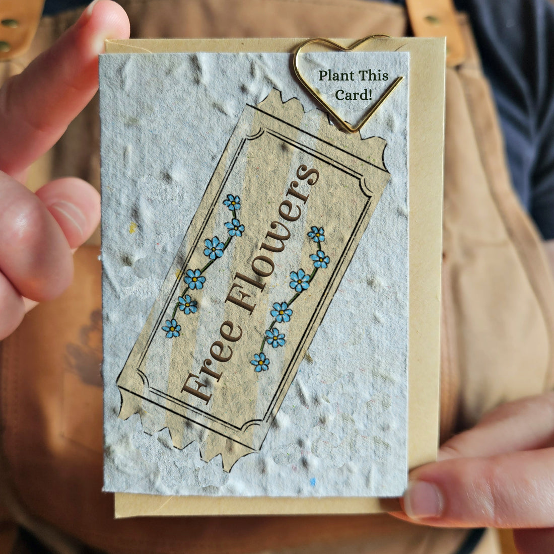 Mini Card - Free Flowers