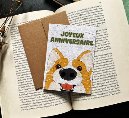 Corgi Love Birthday Card