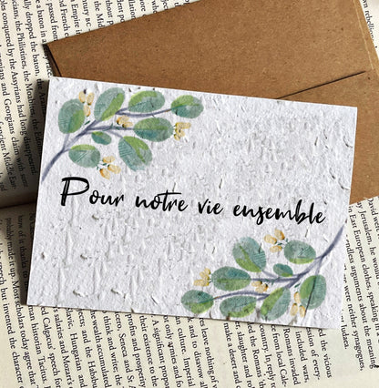 For a Lifetime Together - Love Card