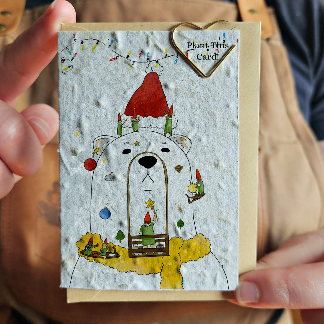 Christmas Mini Card - Getting ready