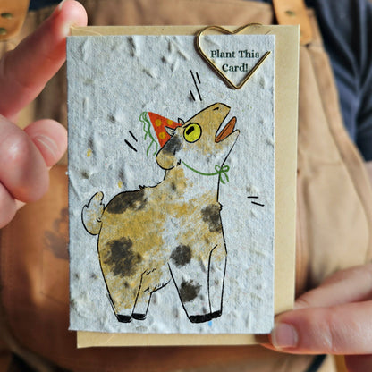 Mini Card - Birthday Goat