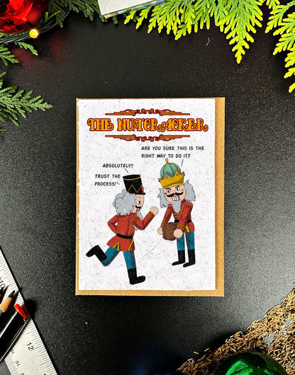 The Nut Cracker Holiday Card