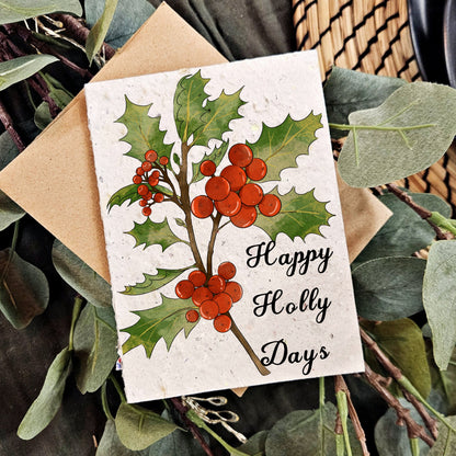 Christmas - Happy Holly days