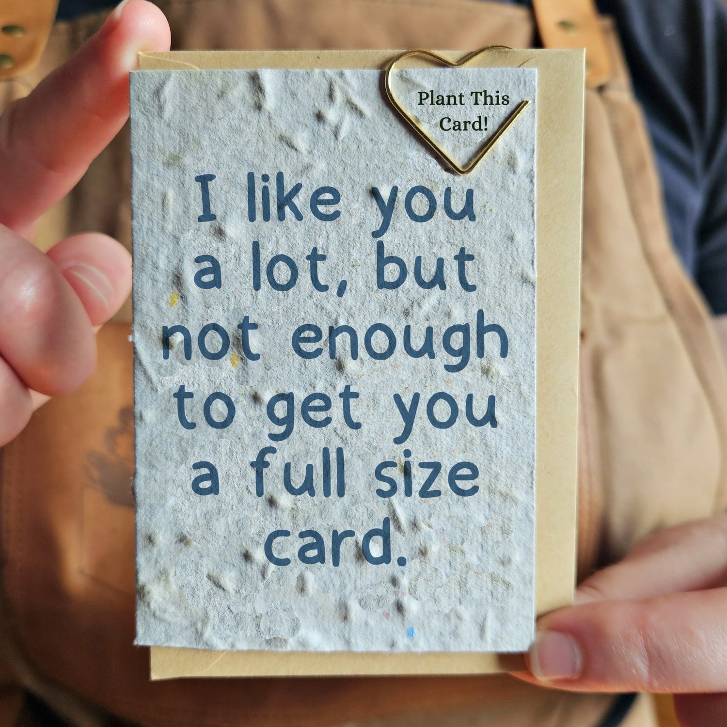 Mini Card - I like you a lot ...