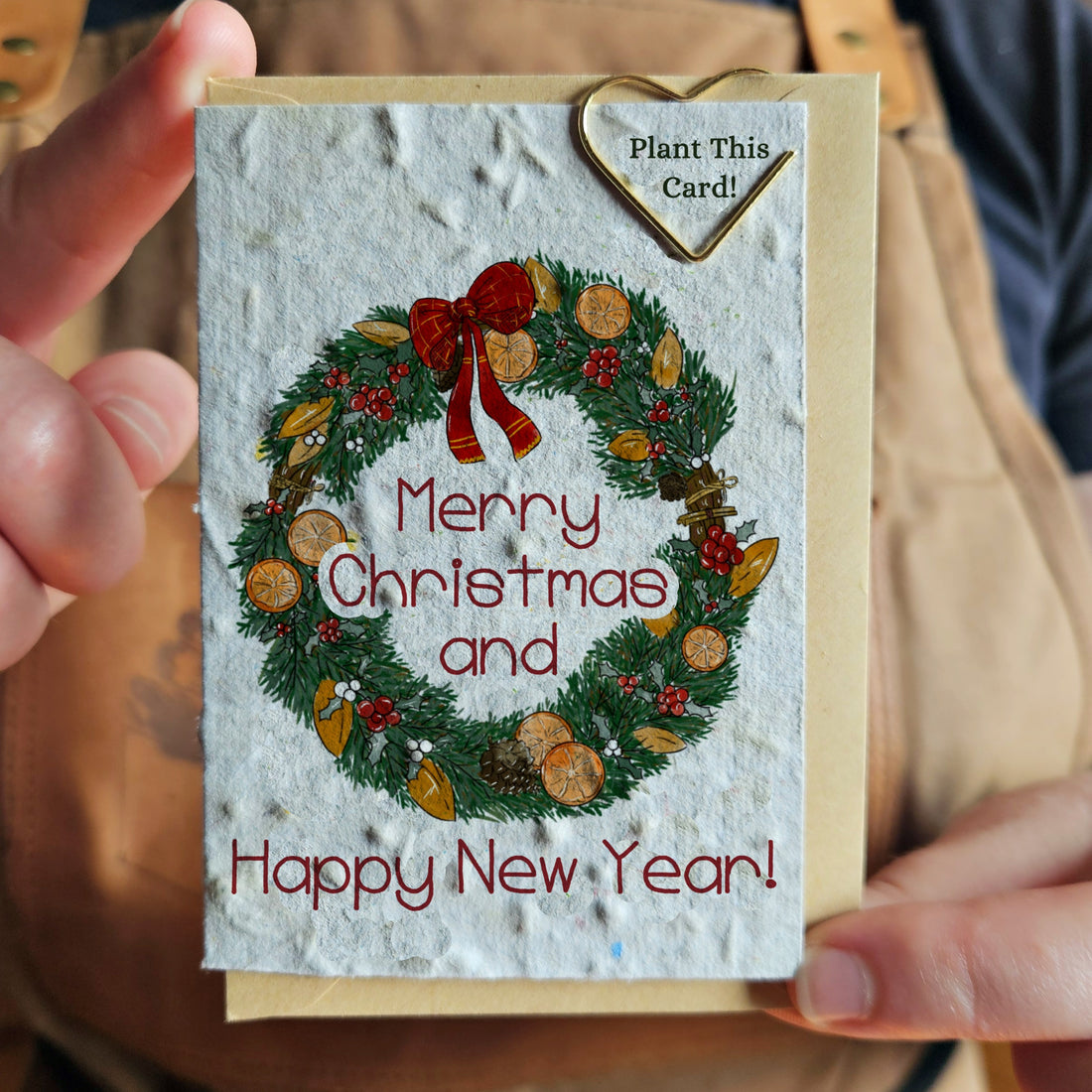 Mini Card - Merry Chrsitmas &amp; Happy New Year
