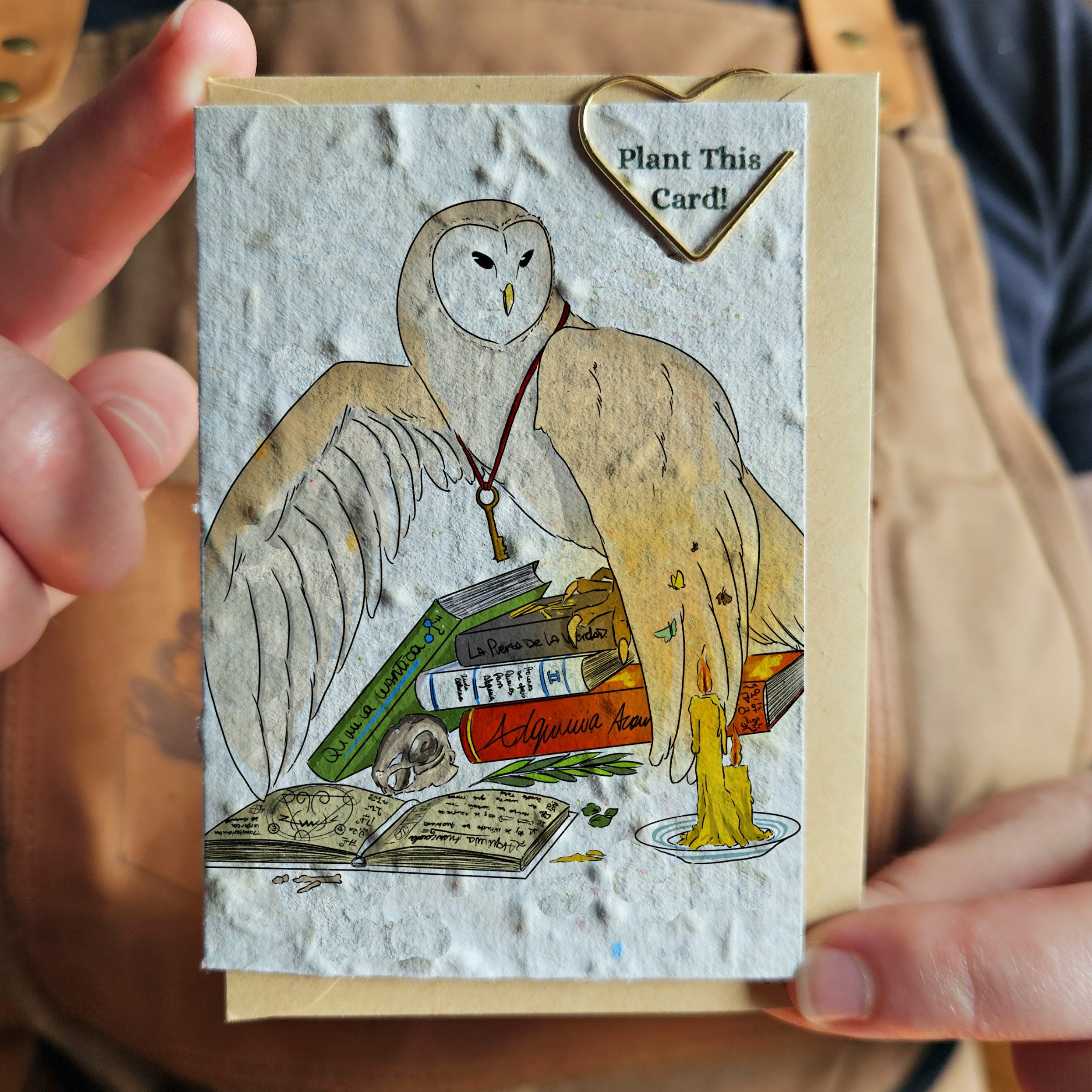 Mini Card - The Alchemist Owl
