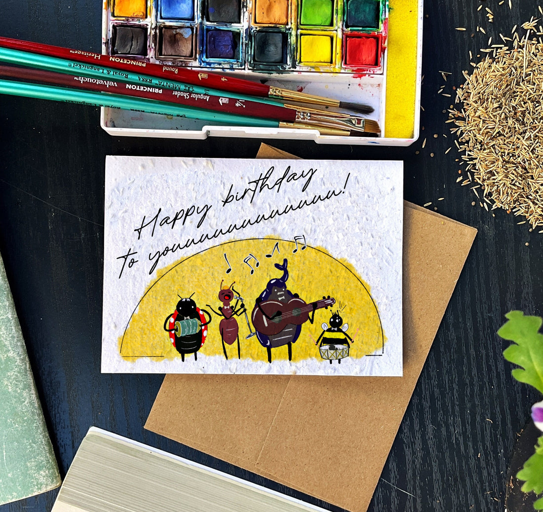 Serenade Birthday Card