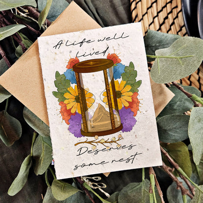 Sympathy -  A life well lived deserves some rest