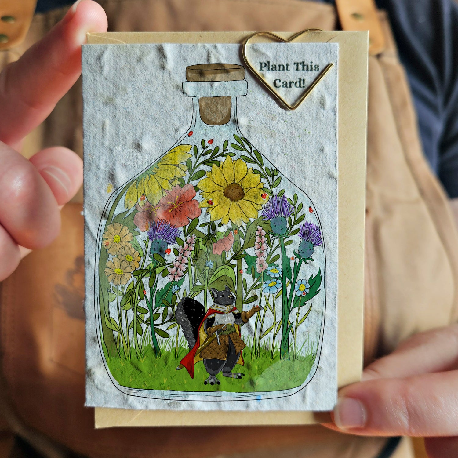 Mini Card - Summer Terrarium