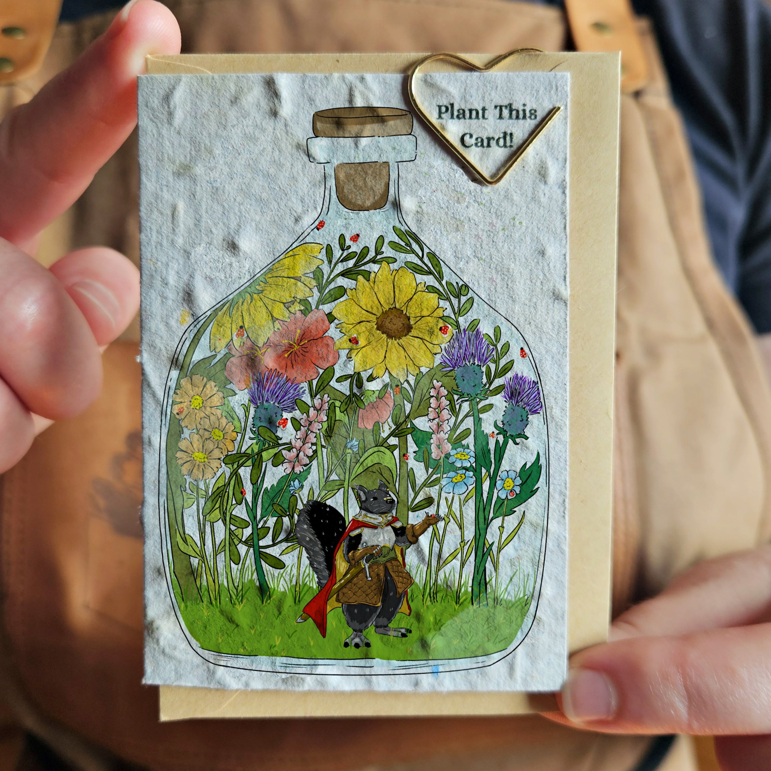 Mini Card - Summer Terrarium