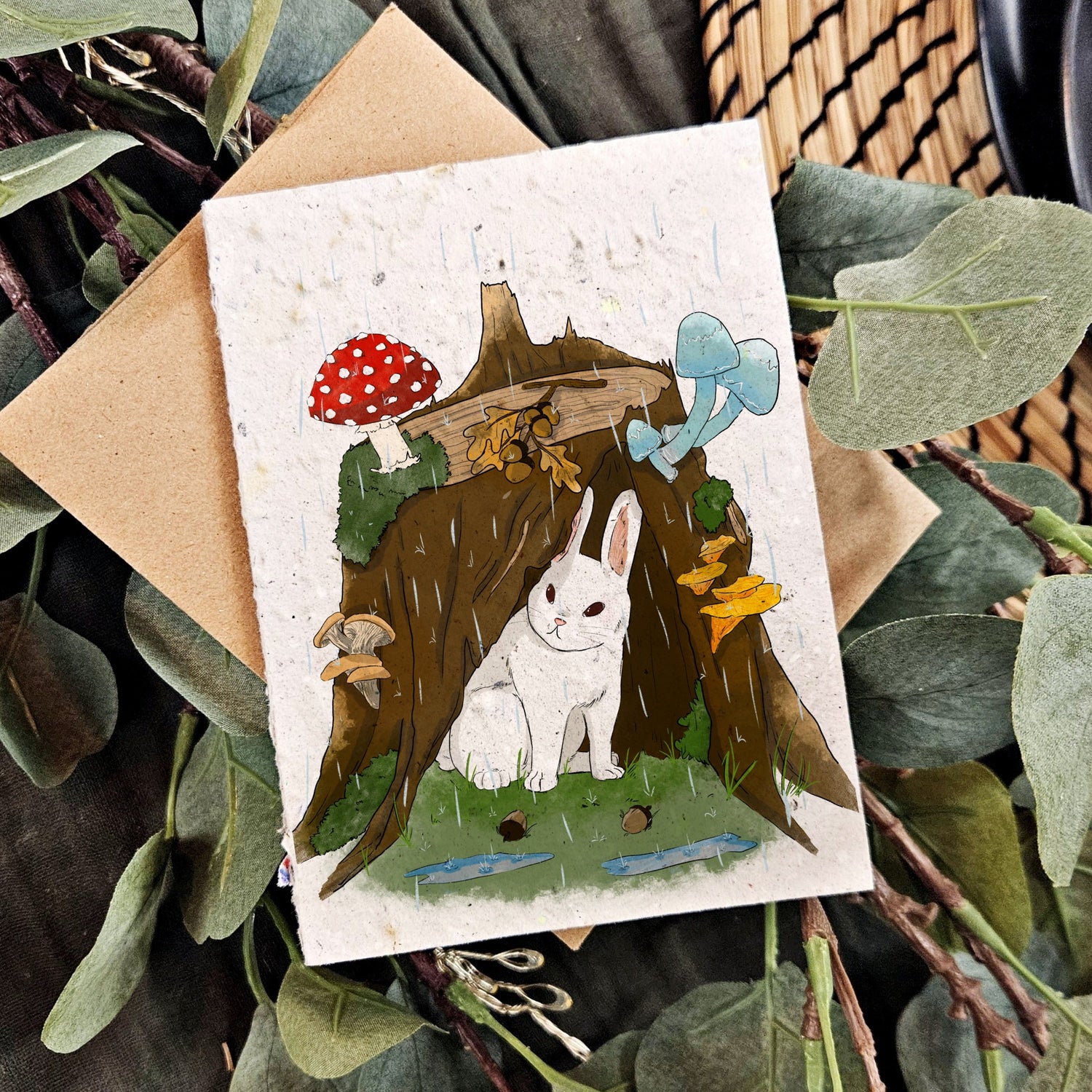 Nature &amp; Wildlife - The Rabbit in the rain