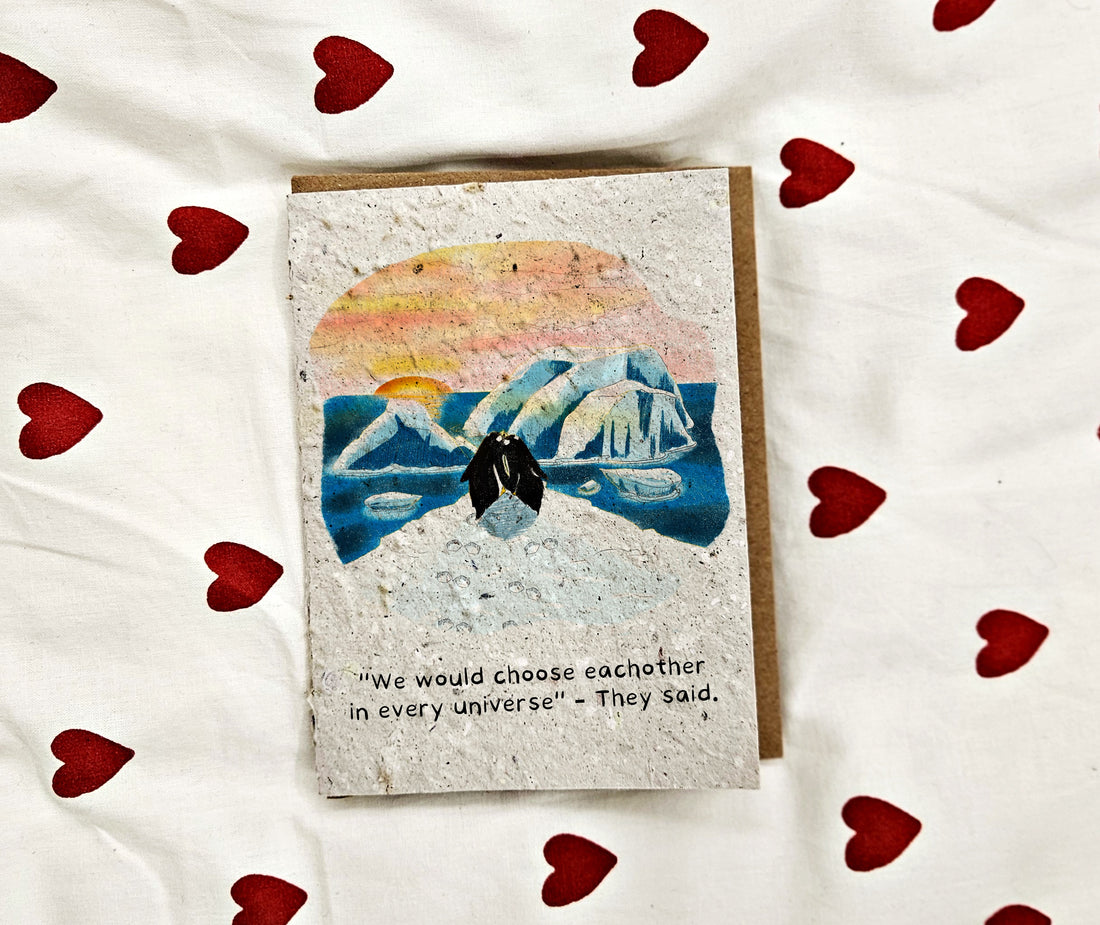 Love you In every universe - Valentine card